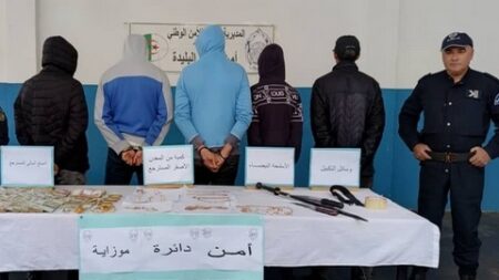 الإطاحة بشبكة إجرامية تسببت في إعاقة حركية لمجوهراتي واسترجاع المسروقات بالبليدة