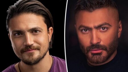 بعدما أعلن هيثم سعيد اعتزاله الفن.. موقف مشرف لتامر حسني