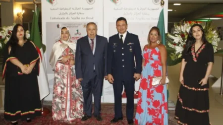 بن علي شريف ينوه بأهمية العلاقات الثنائية بين الجزائر والبرازيل