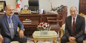 بلحاج يتسلم محضر إعلان النتائج النهائية لانتخاب أساتذة القانون الدستوري