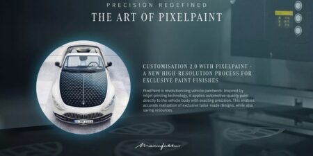 ستحدث ثورة في طلاء السيارات المخصص.. مرسيدس تكشف عن PixelPaint