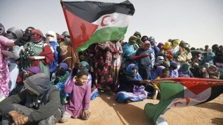 التأكيد على حق الشعب الصحراوي في إمتلاك ثرواته من خلال استكمال مسار تصفية الاستعمار