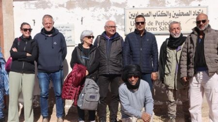 وفد إيطالي يشيد بتجربة حرية الرأي والصحافة بالجمهورية الصحراوية