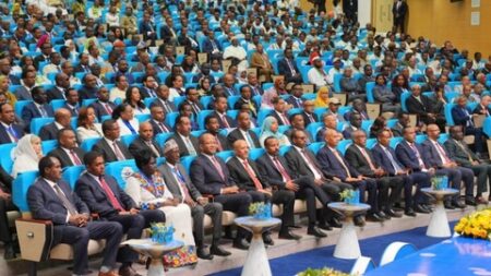 الجمهورية الصحراوية تشارك في الذكرى الخامسة لتأسيس حزب الازدهار الإثيوبي الحاكم