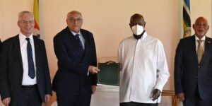 عطاف يُستقبل من قبل رئيس جمهورية أوغندا