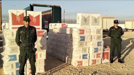 ورقلة.. الدرك الوطني يحجز 155 ألف علبة سجائر بقيمة أزيد من مليار ونصف سنتيم
