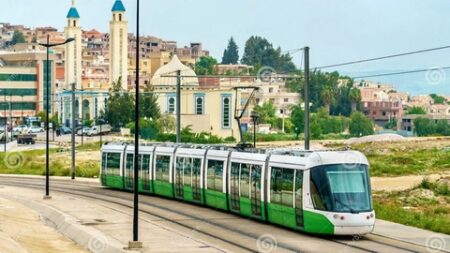 تمديد خط ترامواي قسنطينة