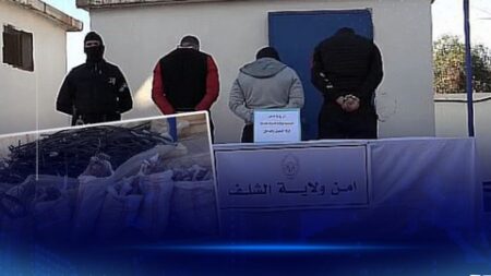 الإطاحة بشبكة مختصة في سرقة الكوابل النحاسية بالشلف