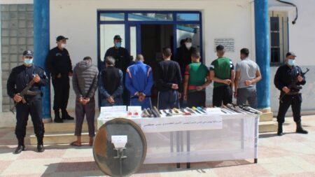 الإطاحة بعصابة أحياء زرعوا الرعب في مدينة الوادي