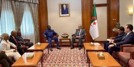 العرباوي يستقبل الوزير الأول الأسبق لجمهورية كينيا 
