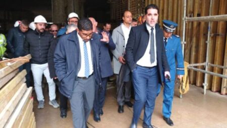 تعليمات باستكمال اشغال التهيئة بمشاريع الحراش 