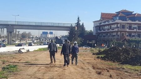 مع مواصلة معاينة عمليات التنظيف.. تفقد حركة المرور ببلدية براقي