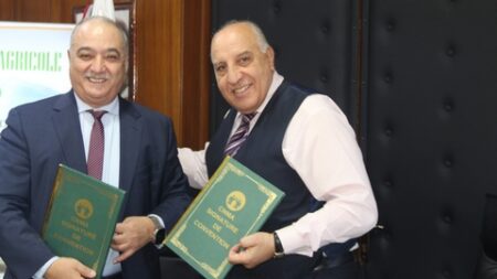 توقيع اتفاقية بين الصندوق الوطني للتعاون الفلاحي والجمعية الوطنية للمصدرين الجزائريين