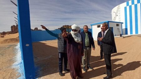 جانت.. مشاريع تنموية تنعش منطقتي أريكين وتين ألكوم النائيتين