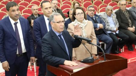 الأعضاء الجدد في المحكمة الدستورية يؤدون اليمين