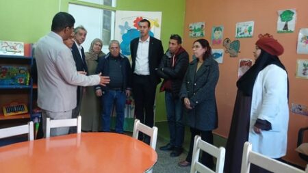 التعهد بدعم المراكز الموجهة لذوي الاحتياجات الخاصة بالحراش 