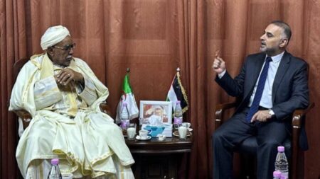 أبو عيطة يستقبل الخليفة العام للطريقة التيجانية