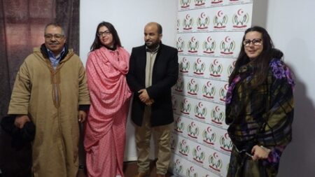 وفد إيطالي يطلع على التجربة الصحراوية في البناء المؤسساتي