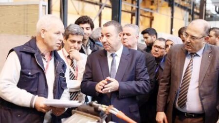 سعيود يشيد بورشات الصيانة ويدعو لتسريع إنجاز مقر التموين الجديد
