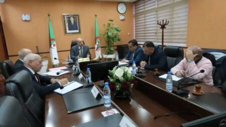 سايحي يلتقي بالنقابة الوطنية للأساتذة والباحثين الجامعيين لبحث سبل تطوير المنظومة الصحية