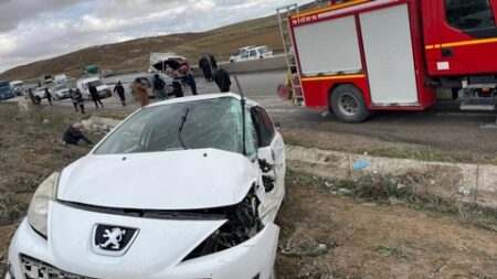 حوادث الطرقات: وفاة 37 شخصا وإصابة 1847 آخرين خلال أسبوع