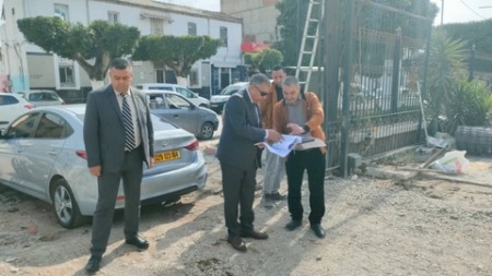 مشاريع سيدي موسى تحت مجهر الوالي المنتدب لبراقي