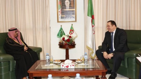 وزير الاتصال يستقبل سفير المملكة العربية السعودية بالجزائر