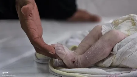 وفاة 6 أطفال نتيجة البرد وانعدام وسائل التدفئة في غزة