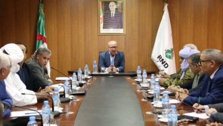 التجمع الوطني الديمقراطي يندد بتصريحات الرئيس الأمريكي بشأن غزة