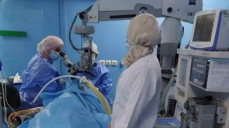 استفادة أزيد من 90 شخصا من عمليات جراحية في طب العيون بالنعامة