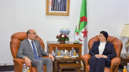 مولوجي تستقبل كاتب الدولة المكلف بالجالية لبحث مبادرات دعم الجزائريين في الخارج