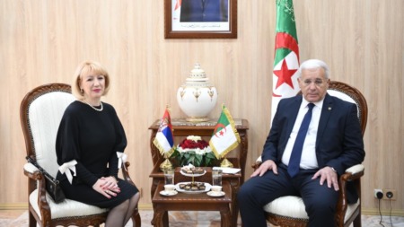 بوغالي يؤكد خلال استقباله سفيرة صربيا بالجزائر.. محتل الأمس أبعد ما يكون مؤهلا لإعطاء دروس في حقوق الإنسان