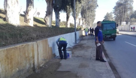 جهود تنظيف المحيط تحت مجهر الوالي المنتدب لبراقي