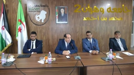 تجديد اتفاقية التعاون بين جامعة وهران 2 وجامعة تيفاريتي الصحراوية