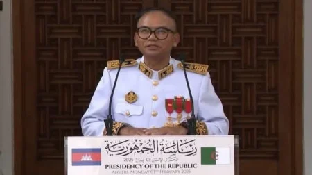 كمبوديا حريصة على توطيد تعاونها مع الجزائر على المستويين الثنائي والمتعدد الأطراف