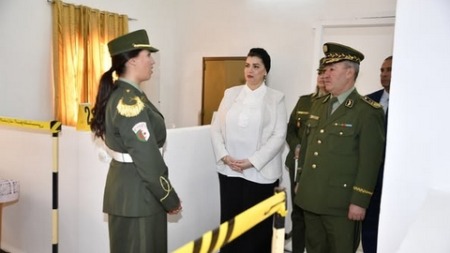 مولوجي تشيد بالدور الفعال للمرأة العاملة بصفوف الجيش عامة والدرك بصفة خاصة
