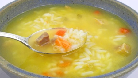 شوربة الارز بالجزر