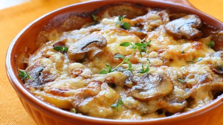 غراتان بطاطا والفطر