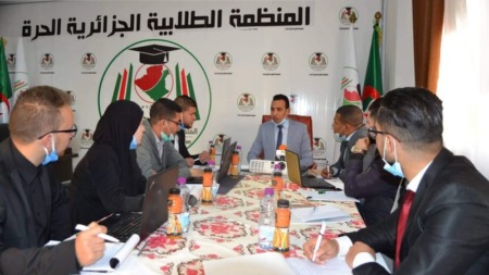 المنظمة الطلابية الجزائرية الحرة تثمن موقف الجزائر الرصين اتجاه الاستفزازات المكشوفة والتكالب الفرنسي
