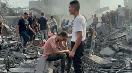 460 شهيدًا ومئات الجرحى في العدوان الصهيوني المتواصل على قطاع غزة