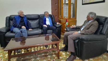 السفير الصحراوي بالجزائر يستقبل رئيس الحركة الديناميكية للجزائريين المقيمين بفرنسا