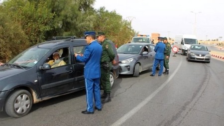 شرطة المنصورة تنظم حملة تحسيسية لفائدة مستعملي الطريق 