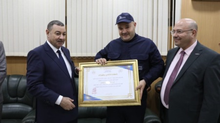 سعيود يكرم عون الأمن الداخلي بالشركة الوطنية للنقل بالسكك الحديدية