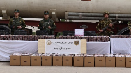 الجيش يحبط محاولة إدخال أزيد من 9 قناطير من الكيف المعالج عبر المغرب