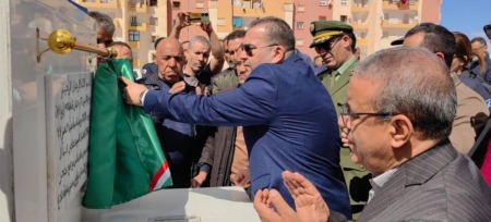 وضع حجر الأساس وإعطاء إشارة انطلاق وتدشين عدة مشاريع بسيدي بلعباس 