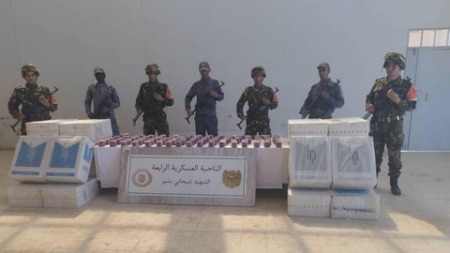 إحباط محاولة تهريب 128100 قرص مهلوس و1900 خرطوشة سجائر بورقلة