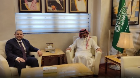 برايك يتباحث مع السفير السعودي حول سبل تكثيف الجهود المشتركة خدمة للحجاج والمعتمرين الجزائريين