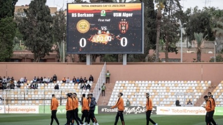 إلغاء قرار الاتحاد الإفريقي لكرة القدم بخصوص مباراة اتحاد الجزائر أمام نهضة بركان