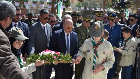 إحياء الذكرى الـ 69 لاستشهاد البطل الرمز مصطفى بن بولعيد