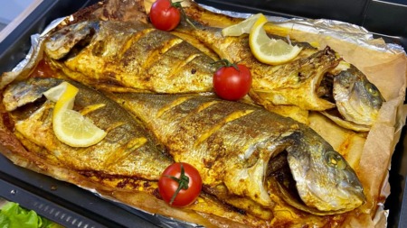 سمك الإلدوراد بالفرن